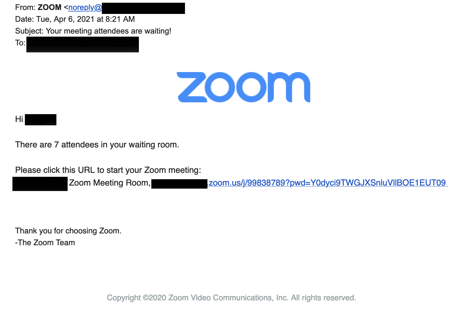 Email Phishing