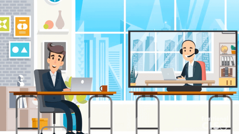 CISO in a video call with a CTO.